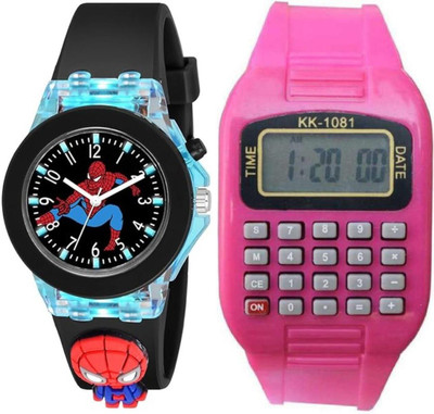 Amience Simple Elegant Versatile Watch for Men Women Boys Girls Analog-Digital Watch  - For Boys & Girls