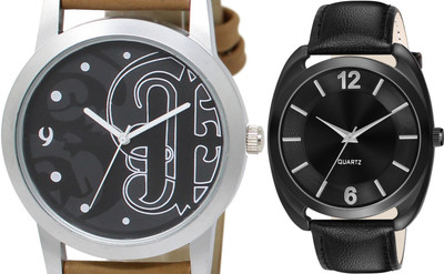 TVILLA Black Stylish Dial MZ-LR76 Analog Watch  - For Men