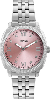 TIMEX TWEL234SMU01 Timex Pink Round Dial Analog Watch  - For Women