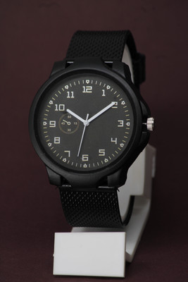 Rizino Beautiful Attractive Dial Fancy Pu Strap Beautiful Attractive Dial Fancy Pu Strap Analog Watch  - For Men