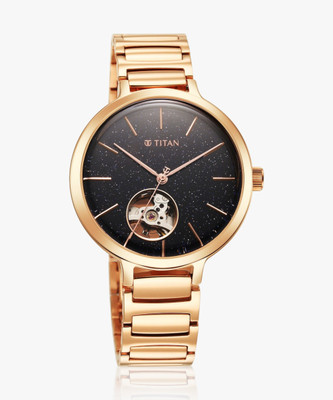 Titan 2675Wm01-Dl953-Aventurine Automatic Analog Watch  - For Women