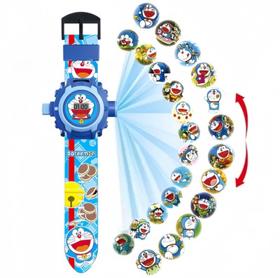 FixBit Doraemon Projector Watch Digital Watch  - For Boys & Girls