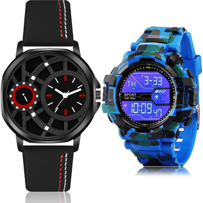 TIMOXIDE BM42-BC16 Analog-Digital Watch  - For Men