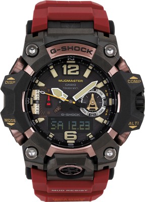 CASIO GWG-B1000-1A4DR G-Shock Dial Red Resin Band Analog-Digital Watch  - For Men