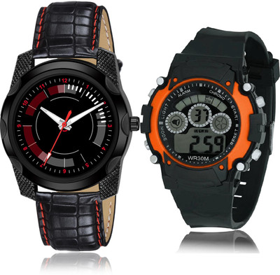 DMAGNATON S145-B4 Analog-Digital Watch  - For Boys