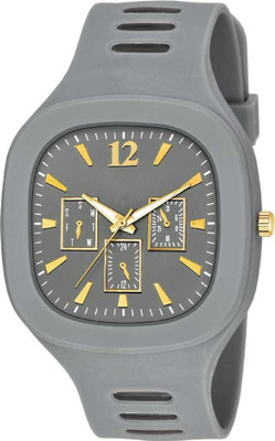 TYMU Boys Grey Analog Watches Square Analog Watch Analog Watch  - For Boys