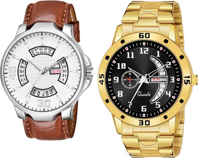 Caihong BRN-22-AND-Gold-1 Analog Watch  - For Men