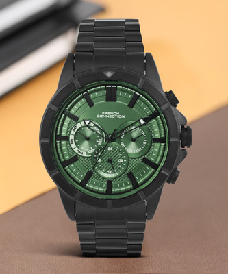 French Connection Sunray Dial Turbo Analog Watch  - For Men
