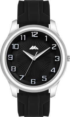 Loretta LT-52 Black 3D Embossed Numeric Textured Dial New Latest Sport Look Silicone Strap Analog Watch  - For Men