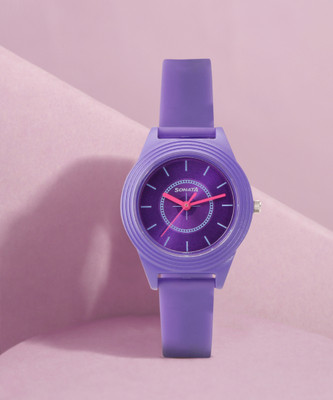 SONATA POP Collection Analog Watch – For Women 87024PP01 For Rs. 289 @ 42 %