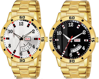 Caihong GOLD-8-AND-GOLD-7 Analog Watch  - For Men