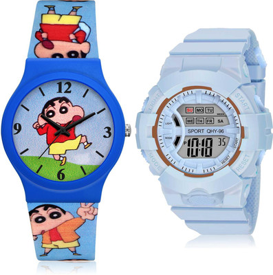 TIMETRANSELEVATE CM723-DG34 Analog-Digital Watch  - For Boys