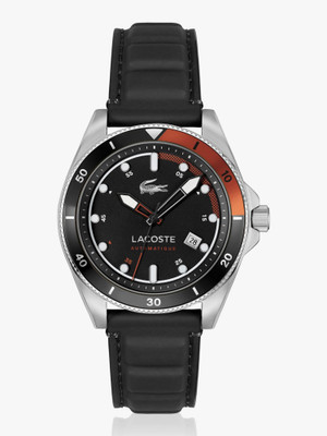 LACOSTE Mainsail Lacoste Mainsail China Auto Black Round Dial 's / Analog Watch  - For Men