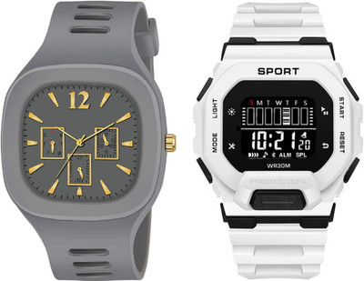 Brostin Antique Design Analog-Digital Men's Combo Watches Analog-Digital Watch  - For Men