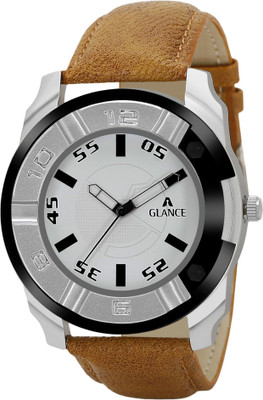 Aglance Aglance 3150L01 White Dial Aglance 3150 New Stylist Men Watch Analog Watch  - For Boys
