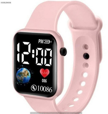 BATTLEFIELD Digital LED Dial wrist band cartoon Character Wrist band for Girl The most recent and cutting-edge design for a black LED display. Digital Watch  - For Boys & Girls