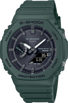 CASIO GA-B2100-3ADR G-Shock Bluetooth Connect Carbon Core Guard Analog-Digital Watch - For Men
