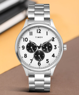 TIMEX Multi Function Silver Dial Analog Watch  - For Men