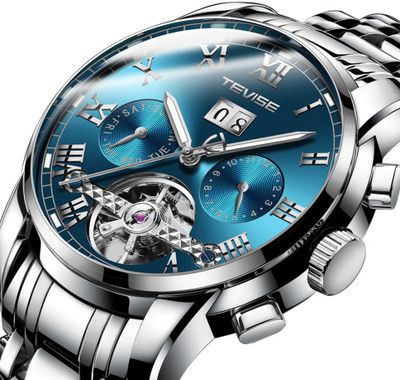 Tevise Tevise Automatic Mechanical Skeleton Chronograph Luxury Watch Analog Watch  - For Men
