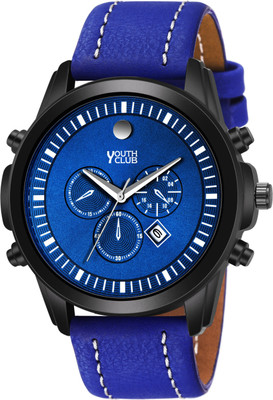 YOUTH CLUB New Blue Colour Essential Analog Watch  - For Men