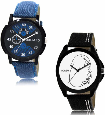 LOREM OE-LR02-LR55 Analog Watch  - For Men