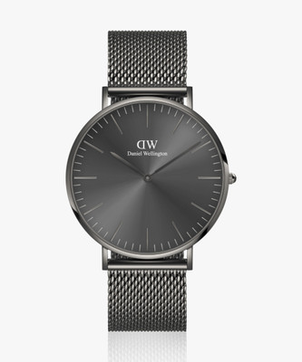 DANIEL WELLINGTON Classic 40 Anthracite Classic Anthracite Grey color Round - 40 mm diameter Analog Watch  - For Men
