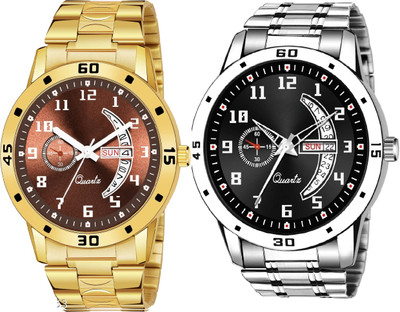 Caihong GOLD-18-AND-SLV-1 Analog Watch  - For Men