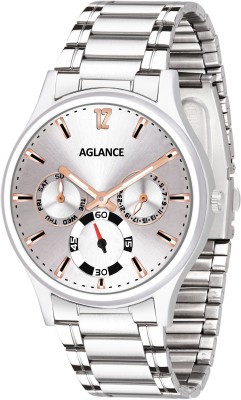 Aglance Precision Chronocraft 4 Silver New Unique Chronograph Watch Precision Chronocraft 4 Silver New Unique Chronograph Watch Analog Watch  - For Men & Women