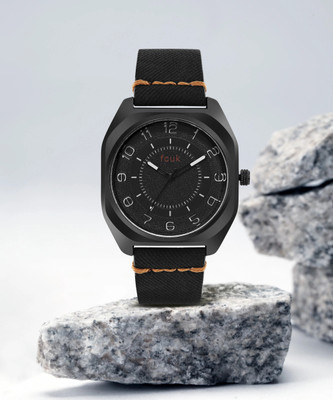 FCUK FK00014A Round Analog Watch  - For Men