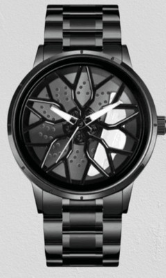 GooodTime alloy wheel write 00 Alloy wheel orange watch 0003 Analog Watch  - For Men