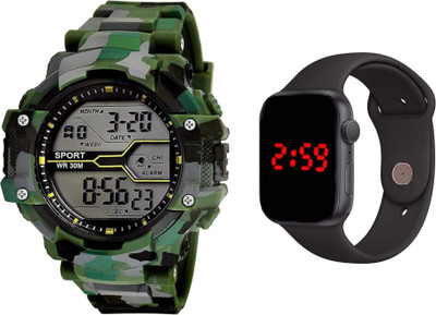 VIGIL RW-FREE03-GREENARMY Digital Watch  - For Men & Women