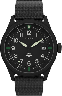 TIMEX TW2W23400X6 Timex Expedition North Men Black Round Analog Watch  - For Men