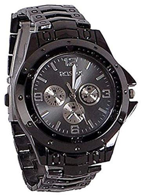 Glowme FEB25_ANAMIKA_RSR110_BLACK Muskan Creation Analog watch Analog Watch  - For Men