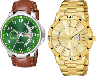 Caihong BRN-6-AND-GOLD-20 Analog Watch  - For Men