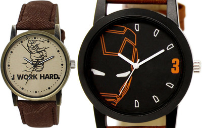 TVILLA Grey Work Hard MZ-LR29 Analog Watch  - For Men