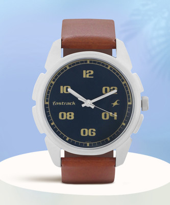 Fastrack NP3124SL02 Bare Basics Analog Watch  - For Men