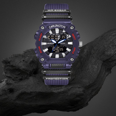 Carlington CT 3311 Blue Endurance Series Analog-Digital Watch  - For Men