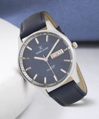 DANIEL KLEIN Daniel Klein Analog Blue Dial Men's -DK.1.12880-3 Premium Analog Watch  - For Men