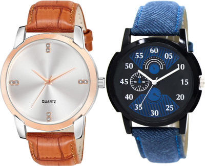Naavli LR02_Combo_LR97 Analog Watch  - For Men & Women