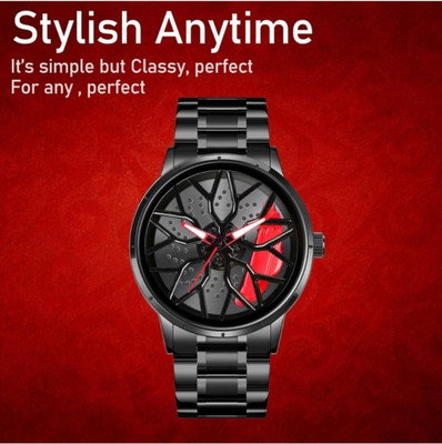 PFH Car Wheel Yy455 Analog Watch  - For Men
