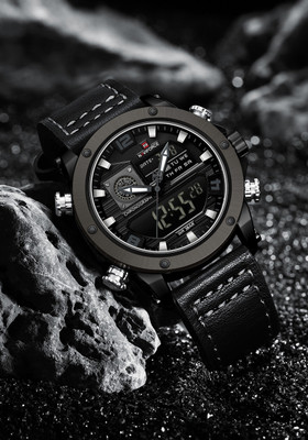 NAVIFORCE Analog-Digital Watch  - For Men