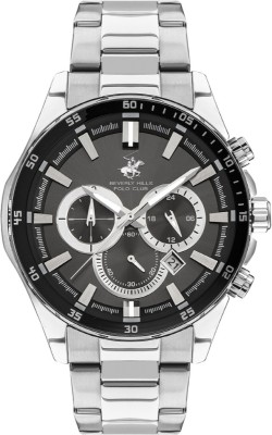Beverly Hills Polo Club BEVERLY HILLS POLO CLUB Men Chronograph Grey Dial Watch - BP3617Y.360 Analog Watch  - For Men