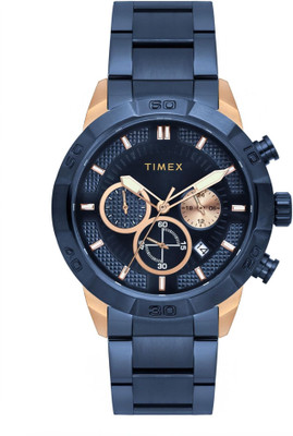 TIMEX Chronograph Dark Blue Dial Analog Watch  - For Men