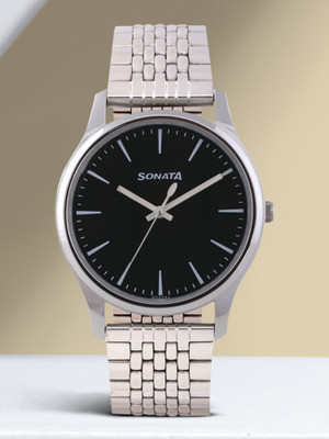 SONATA NP77082SM01 Essentials Analog Watch  - For Men
