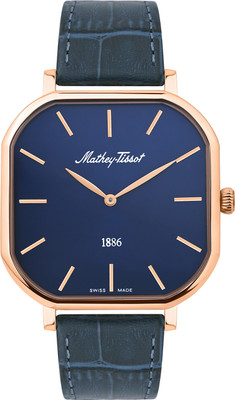 Mathey-Tissot H7917PLBU Swiss Made Classic Blue Dial Analog Watch  - For Men