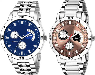 Victox Enterprise New Latest Designer Combo of 2 Analog Watch - For Men Analog Watch  - For Boys