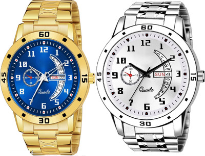 Caihong GOLD-4-AND-SLV-19 Analog Watch  - For Men