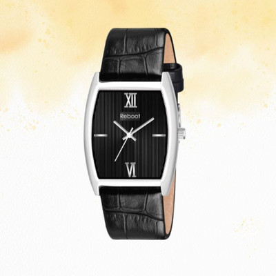 Reboot REBOOT 111 SLIM INVINCIBLE PLUS BLACK DIAL WATCH New Edition 111 Slim Invincible Plus Black Dial Watch Analog Watch  - For Men & Women