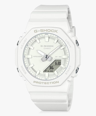 CASIO GMA-P2100-7ADR G-SHOCK Women White Dial White Bio-Based Resin Band Analog-Digital Watch  - For Women