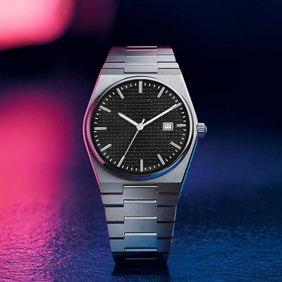 Romofy Classic Series Latest Classic Collection Black Color Date Display Branded Premium Quality Analog Watch  - For Men